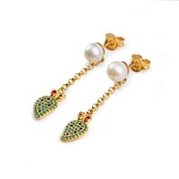 Pendientes Isola Bella Mujer in Plata Perla 20001406 - 20001406